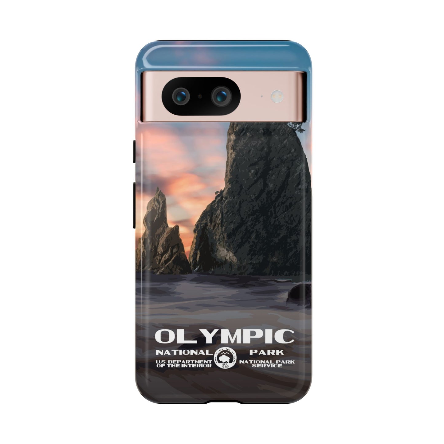 Olympic National Park Phone Case - WPA Style