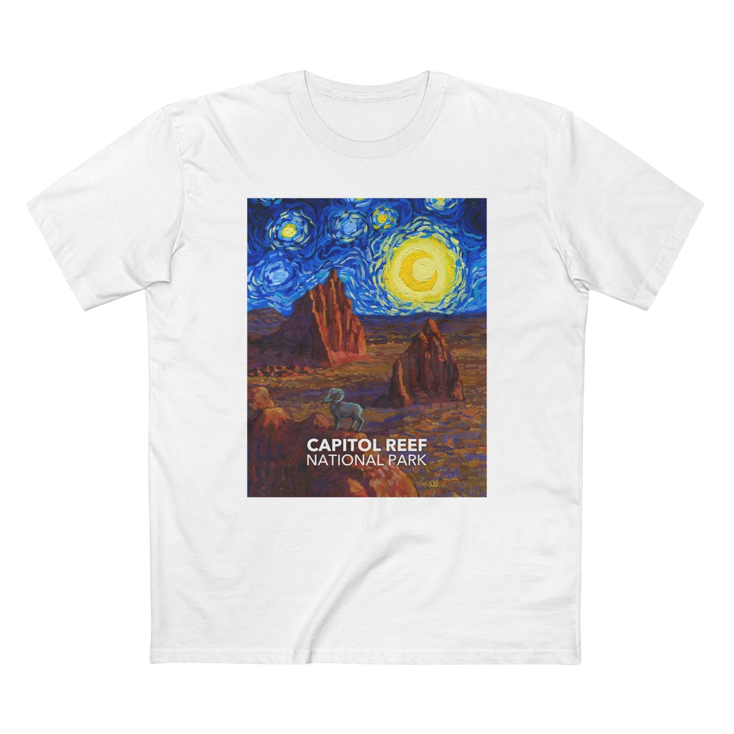 Capitol Reef National Park T-Shirt - The Starry Night