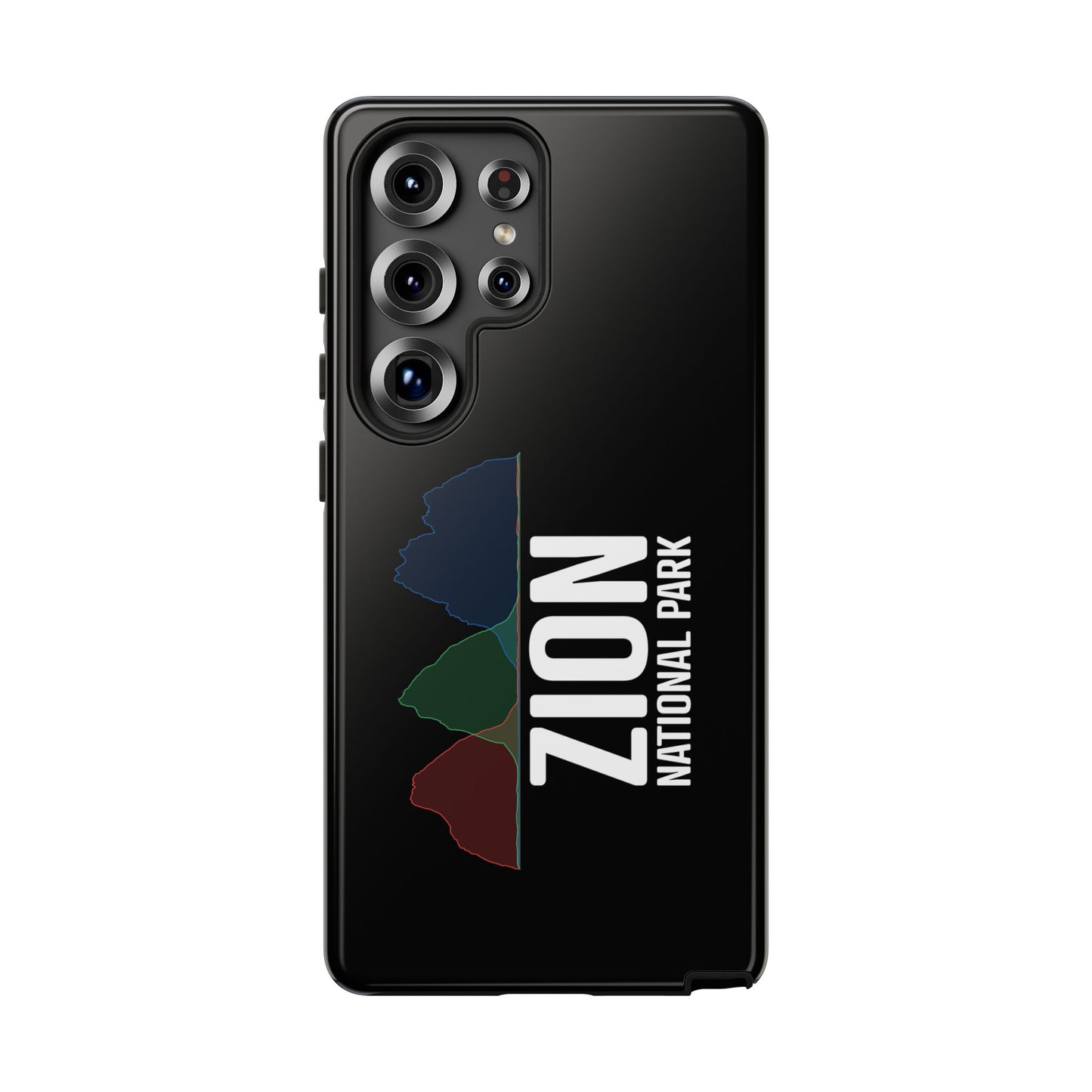 Zion National Park Phone Case - Histogram Design