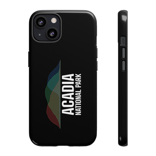 Acadia National Park Phone Case - Histogram Design