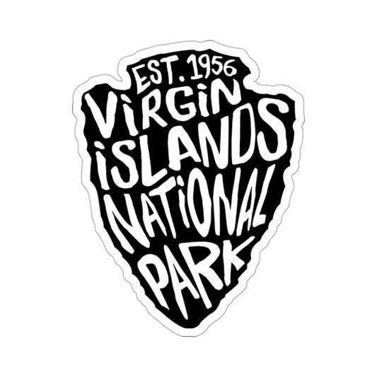 Virgin Islands National Park Sticker - Arrow Head Design