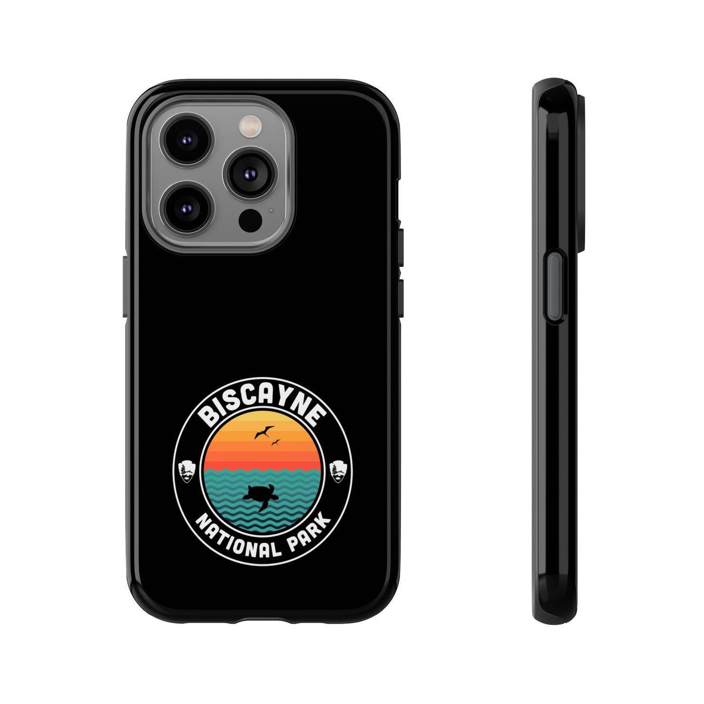 Biscayne National Park Phone Case - Round Emblem Design