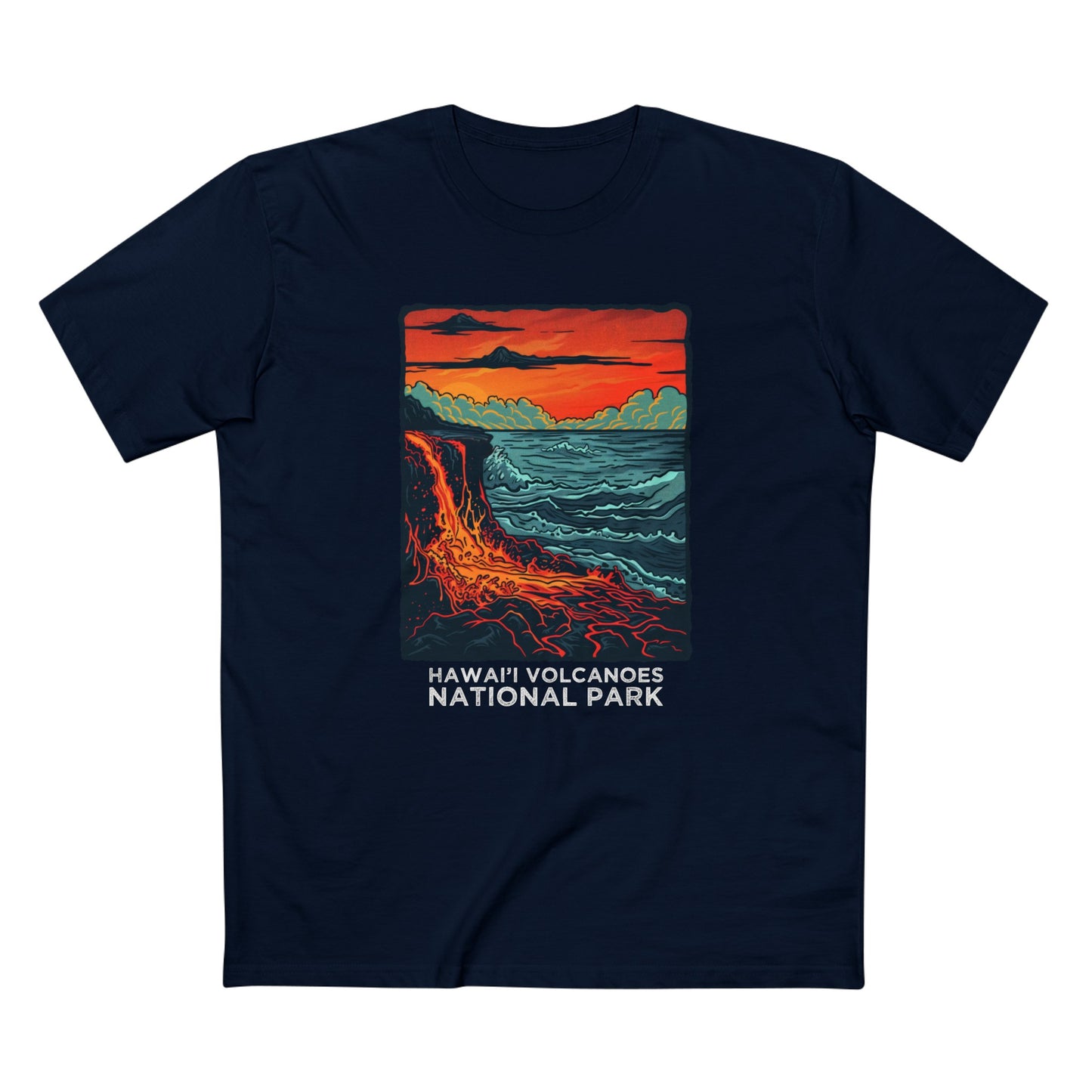Hawai'i Volcanoes National Park T-Shirt - Sea Lava