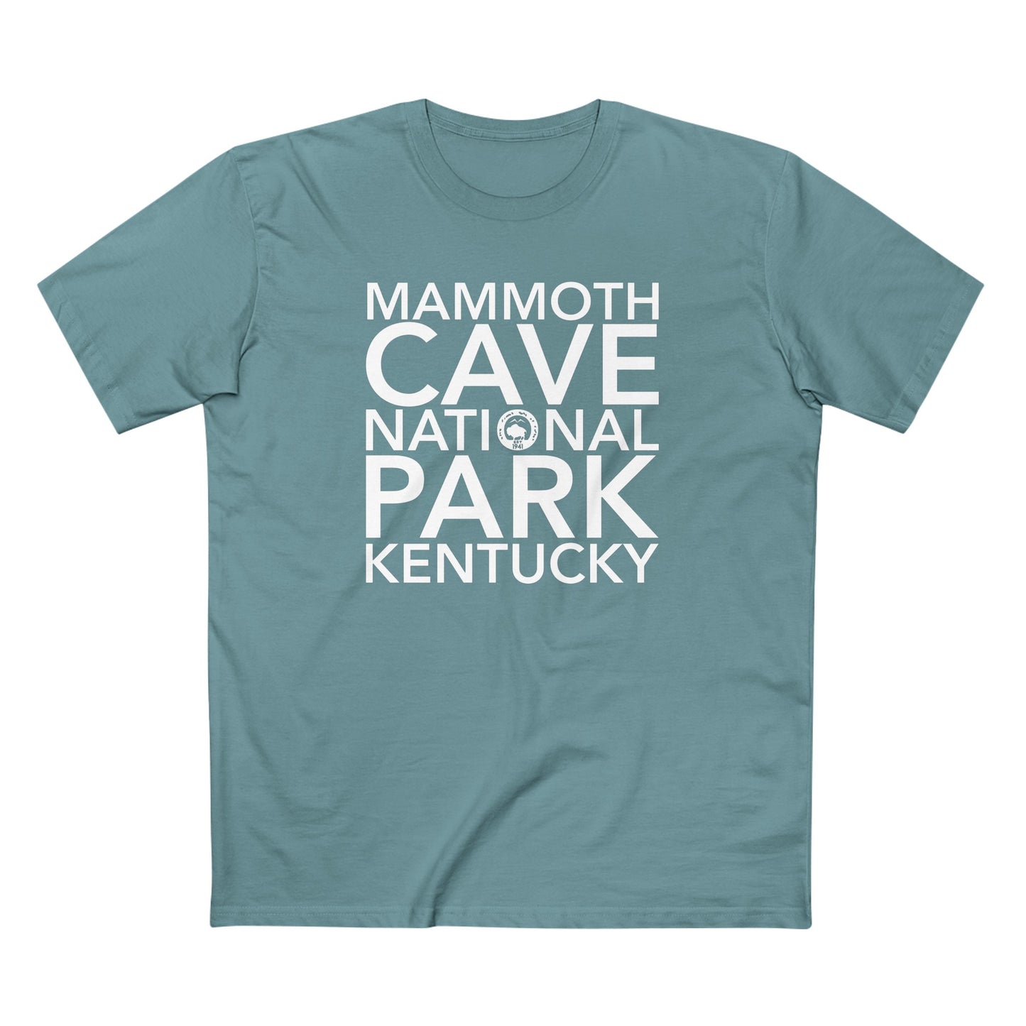 Mammoth Cave National Park T-Shirt Block Text