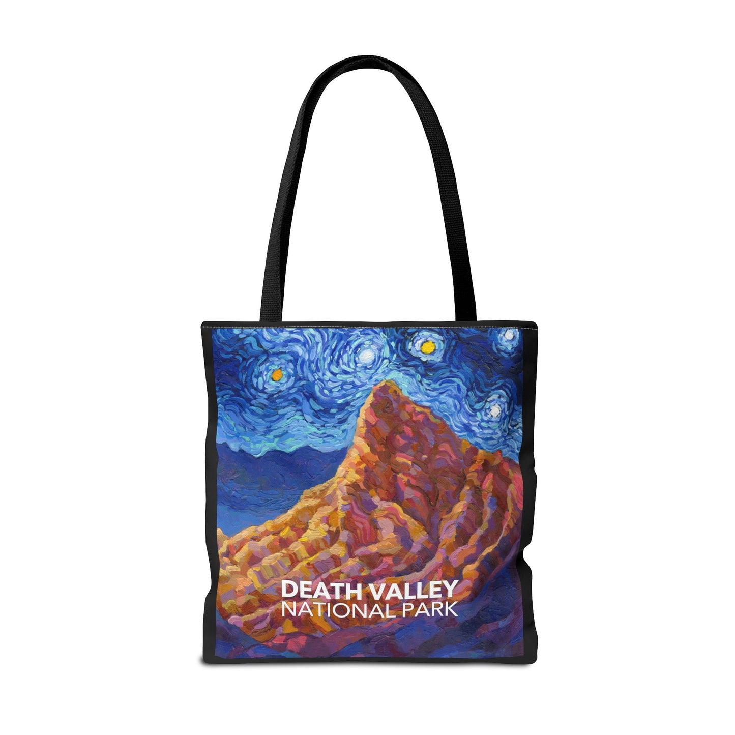 Death Valley National Park Tote Bag - Starry Night Large