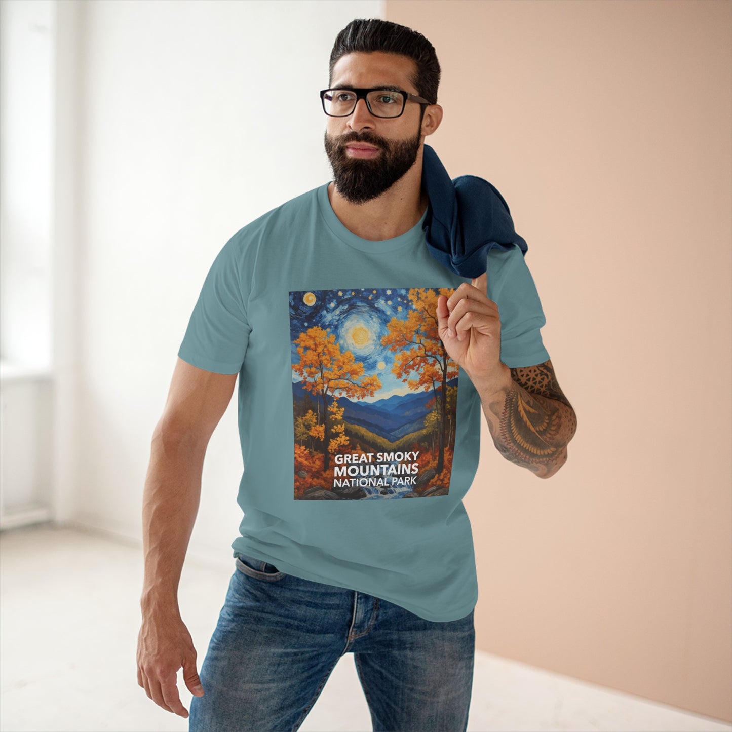 Great Smoky Mountains National Park T-Shirt - The Starry Night