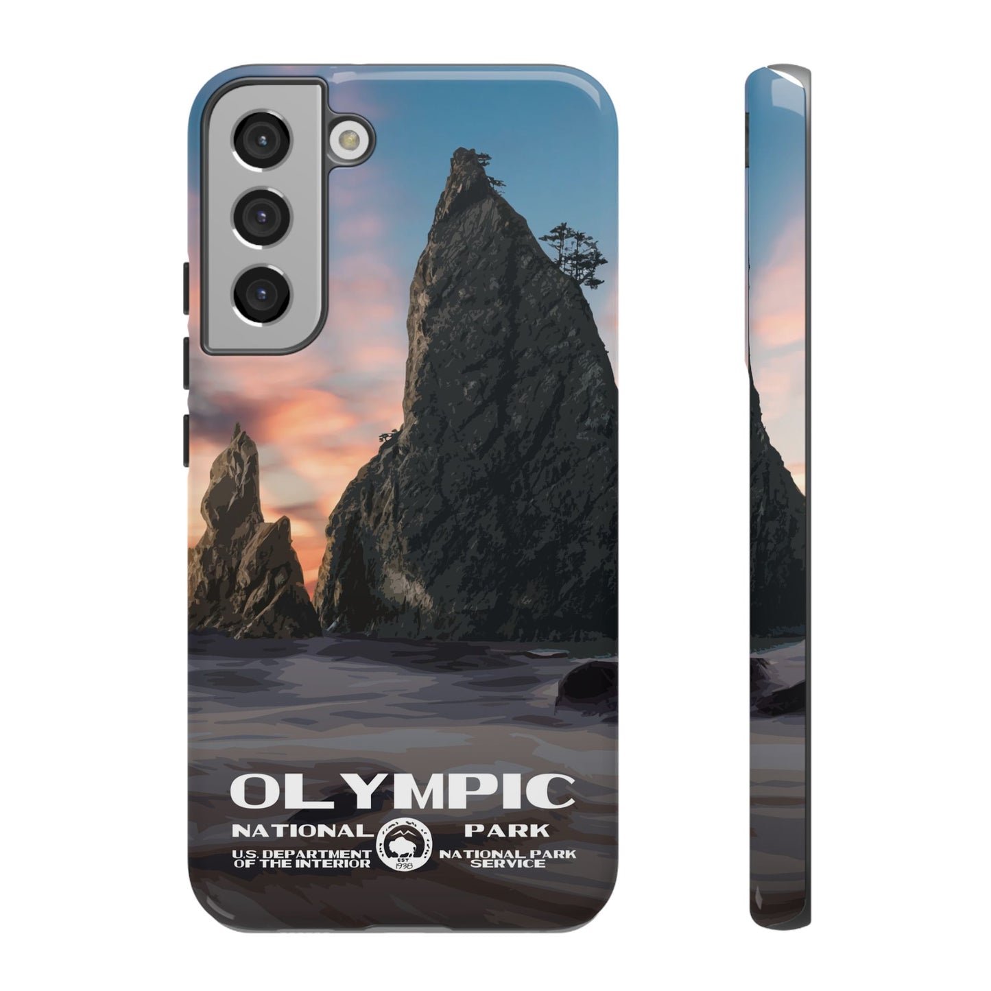 Olympic National Park Phone Case - WPA Style
