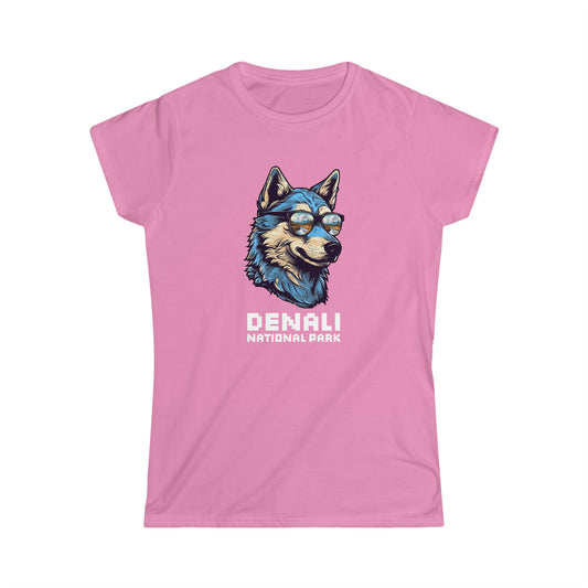 Denali National Park Women's T-Shirt - Cool Wolf