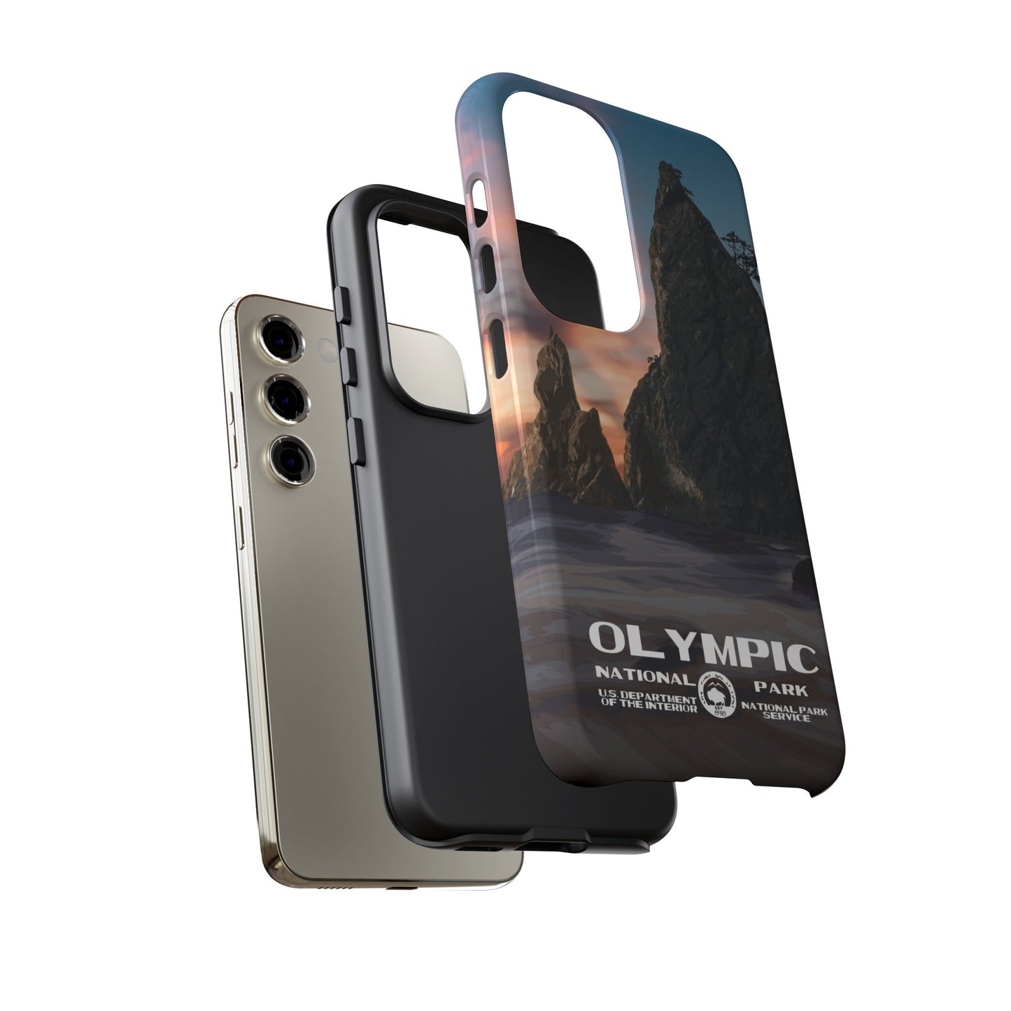 Olympic National Park Phone Case - WPA Style