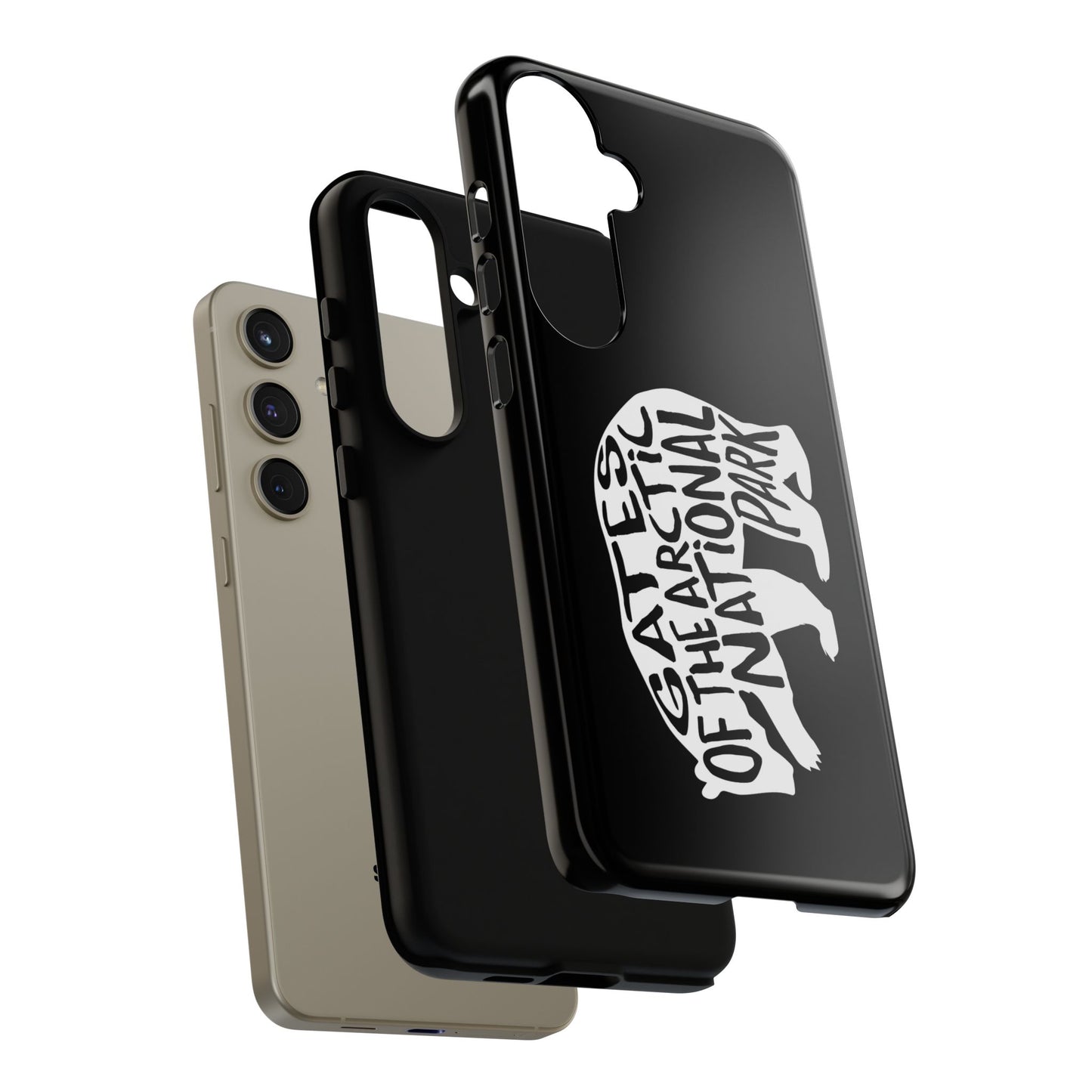 Gates of the Arctic National Park Phone Case - Grizzly Bear Design