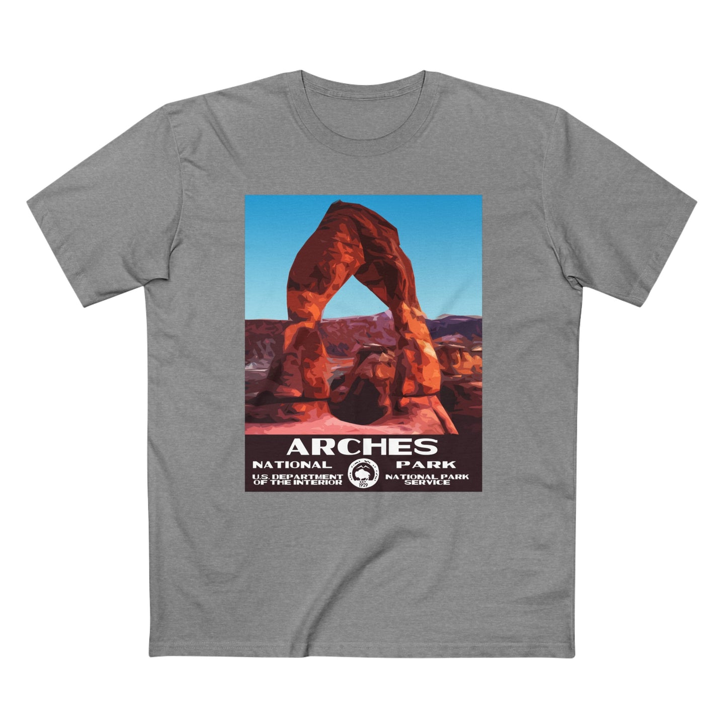 Arches Men's Cotton Crew T-Shirt