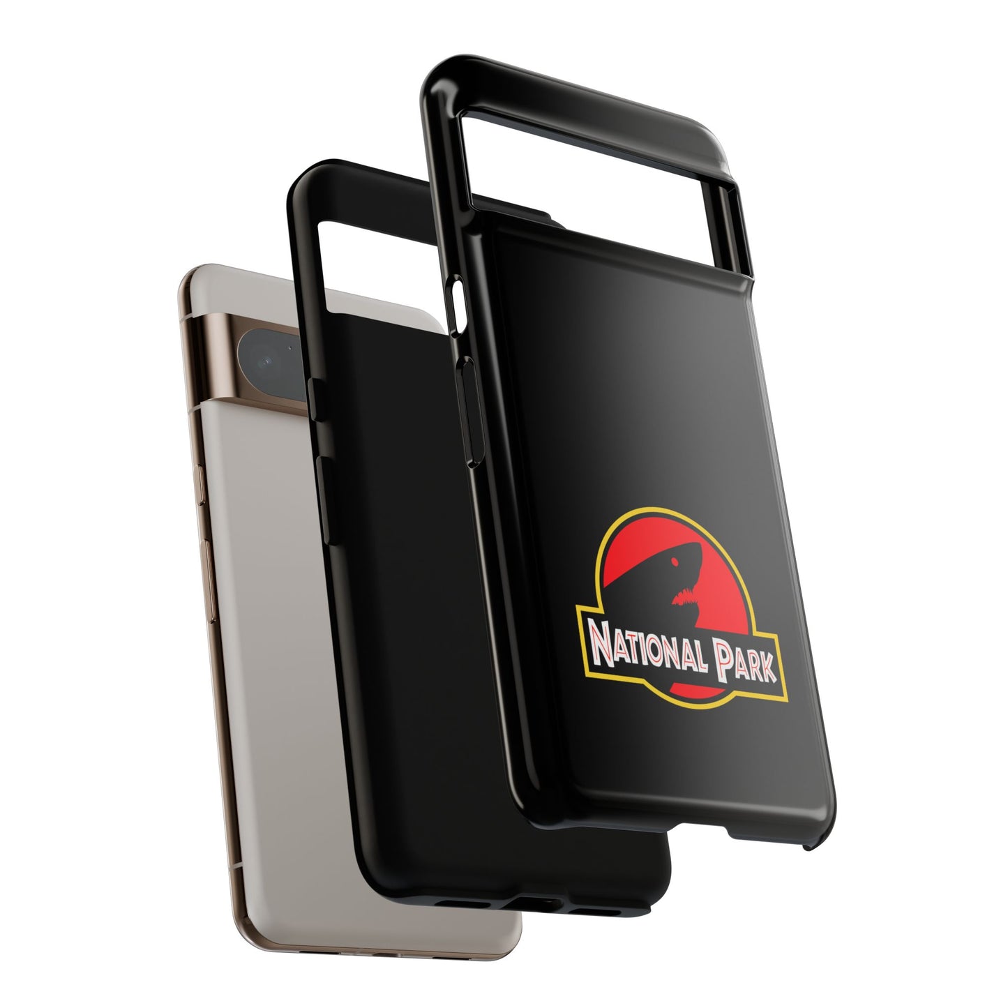Shark National Park Phone Case - Parody Logo