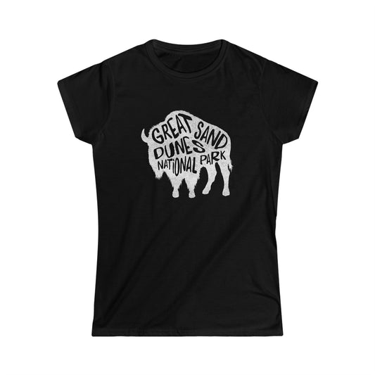 Great Sand Dunes National Park Women's T-Shirt - Bison