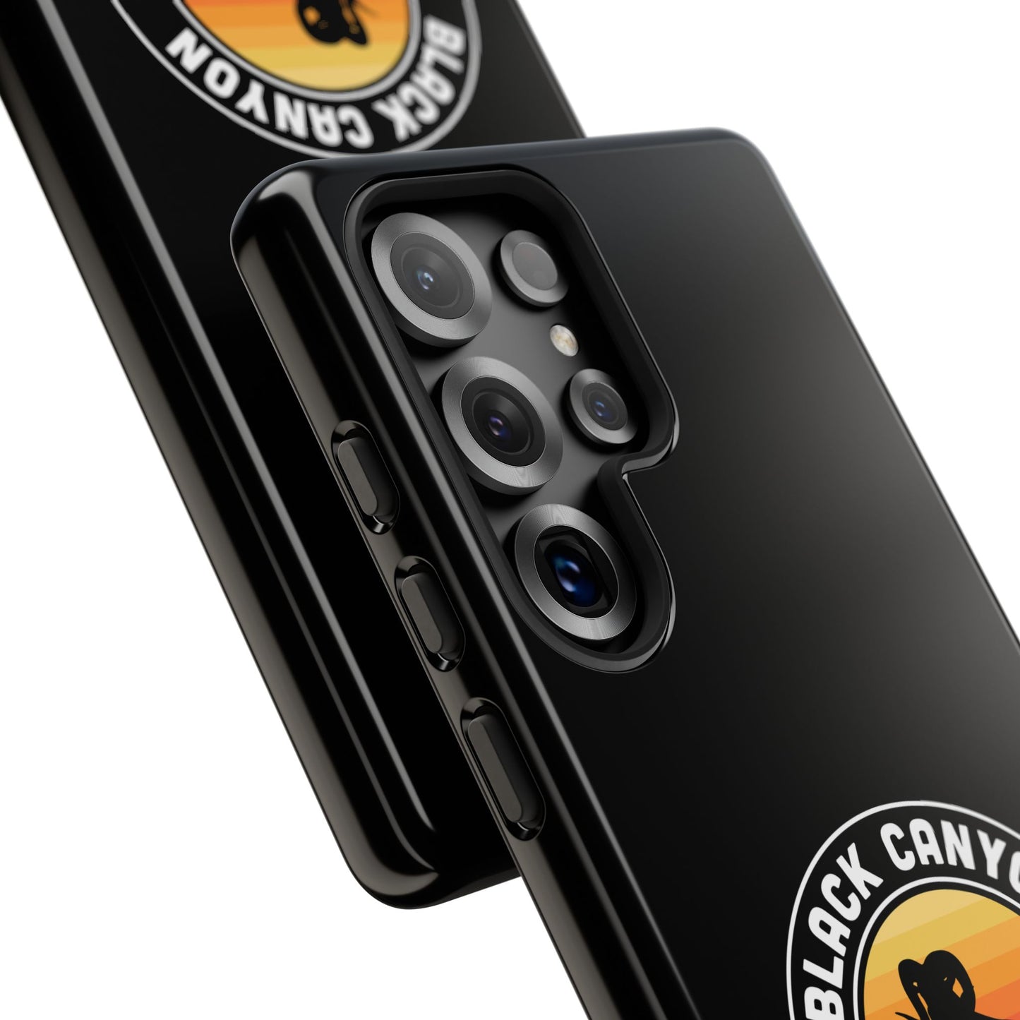 Black Canyon of the Gunnison National Park Phone Case - Round Emblem Design