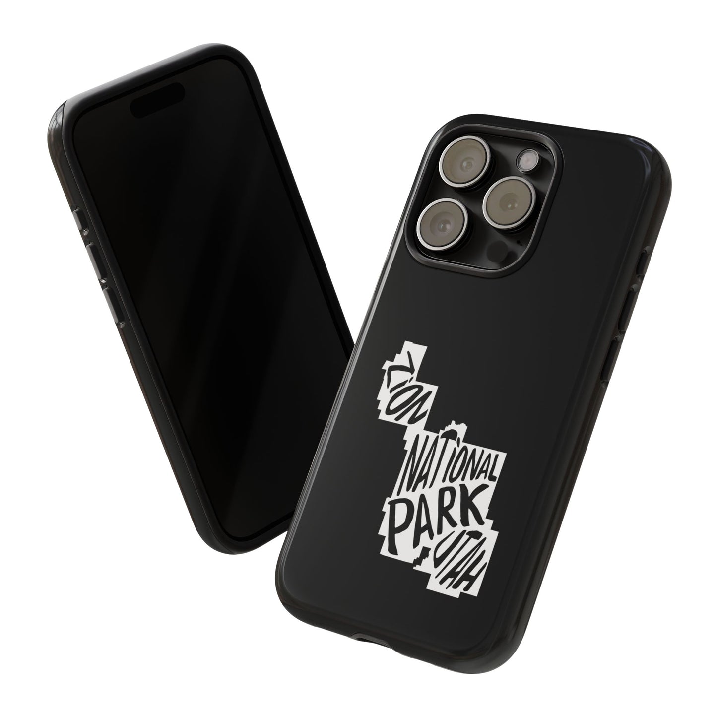 Zion National Park Phone Case - Map Design