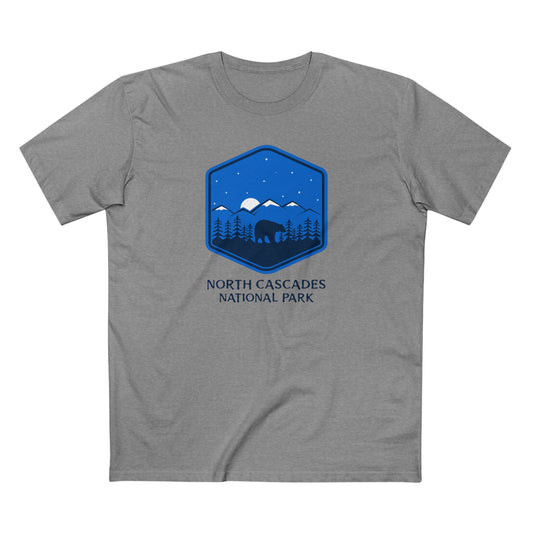 North Cascades National Park T-Shirt - Bear Graphic