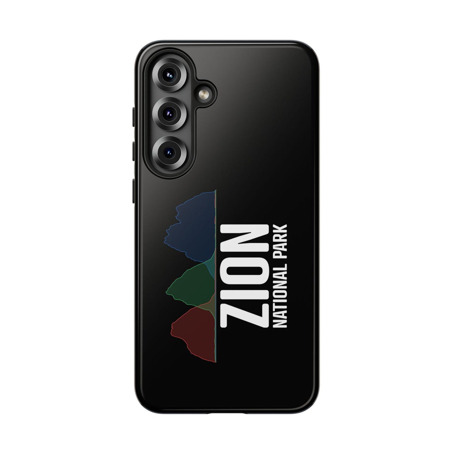 Zion National Park Phone Case - Histogram Design