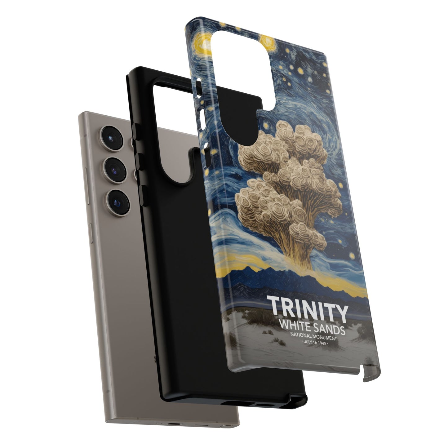 White Sands National Park Phone Case - Starry Night Trinity Test