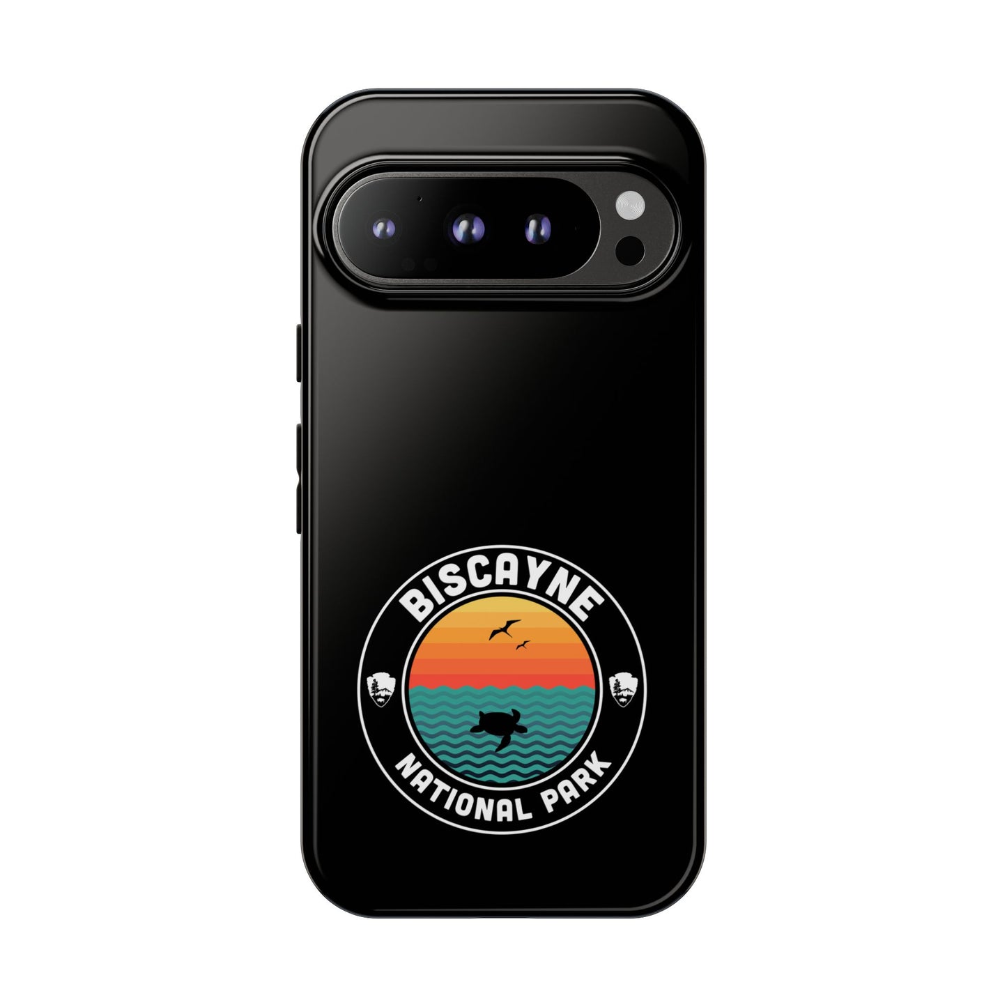 Biscayne National Park Phone Case - Round Emblem Design
