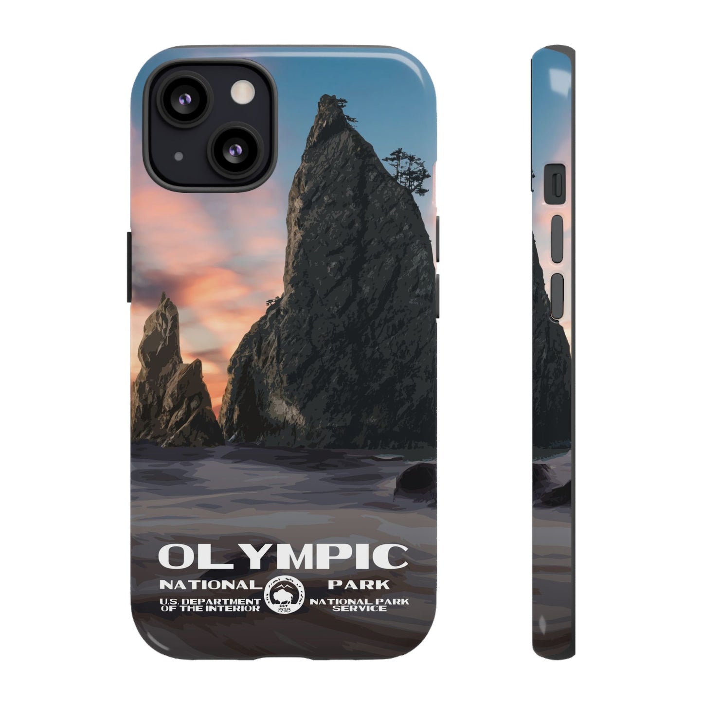 Olympic National Park Phone Case - WPA Style