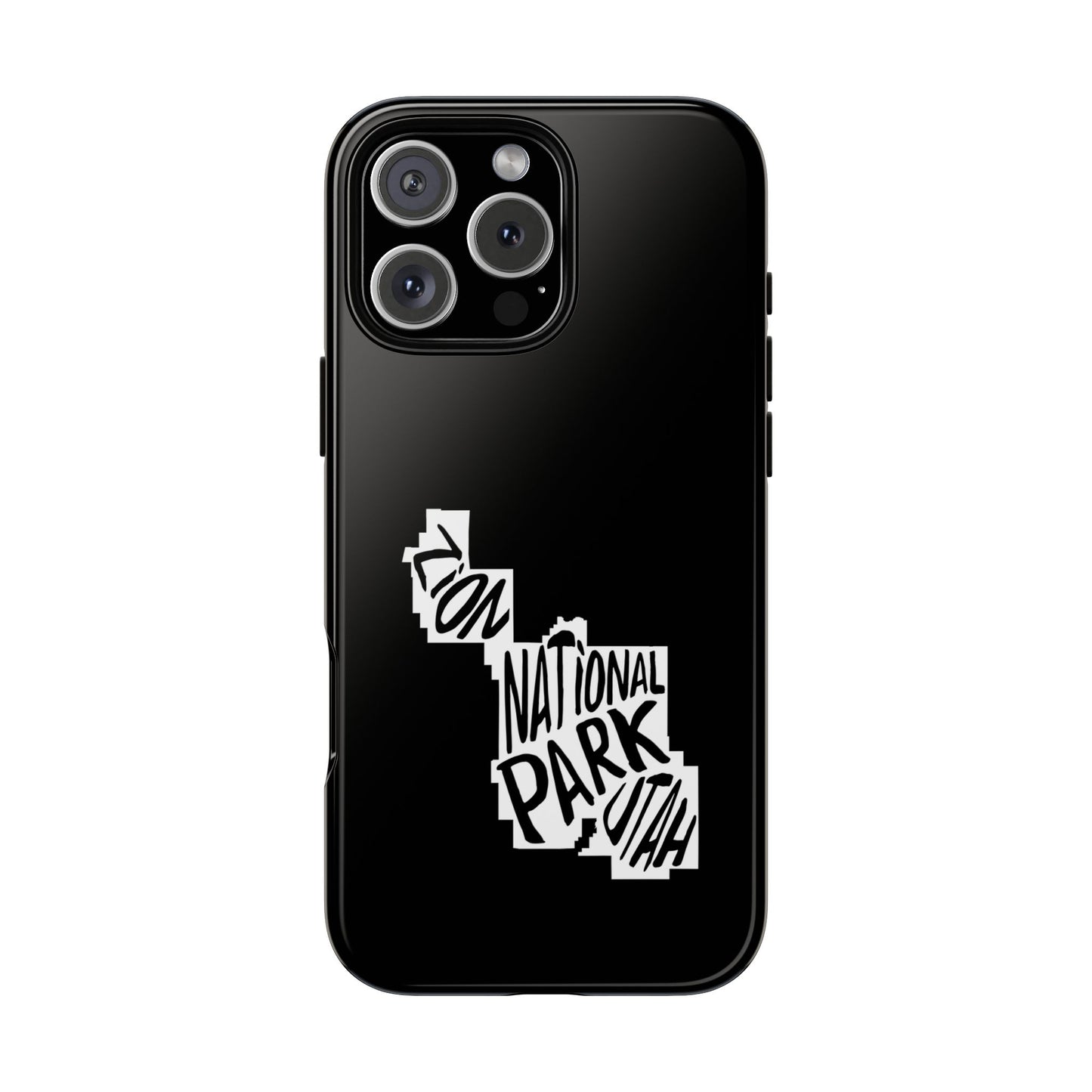 Zion National Park Phone Case - Map Design