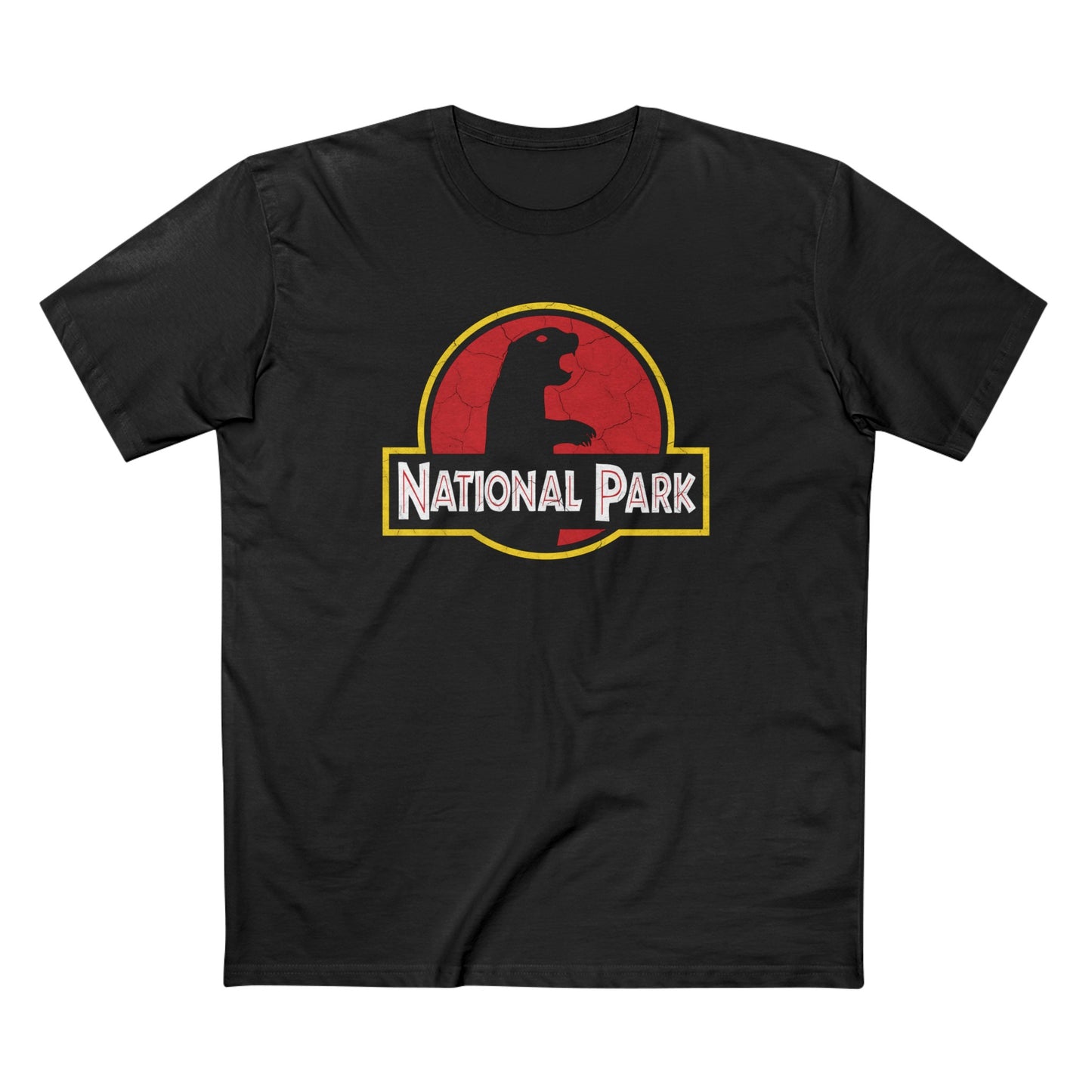 Prairie Dog National Park T-Shirt - Parody Logo
