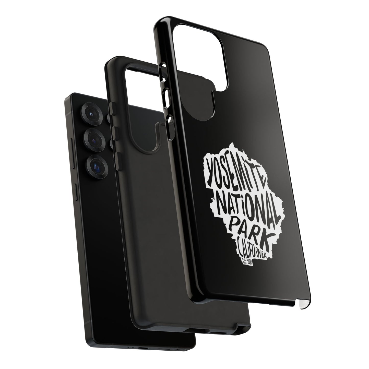 Yosemite National Park Phone Case - Map Design
