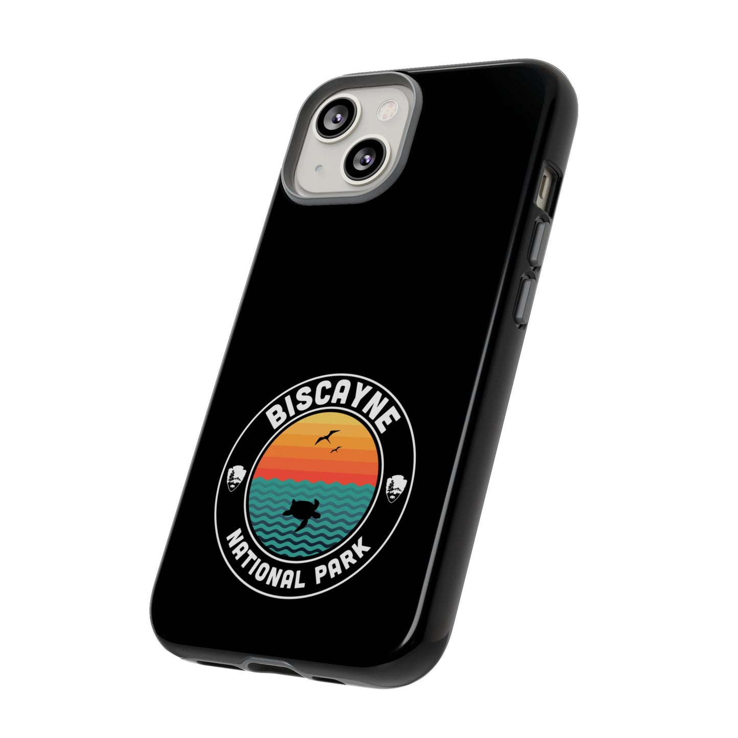 Biscayne National Park Phone Case - Round Emblem Design