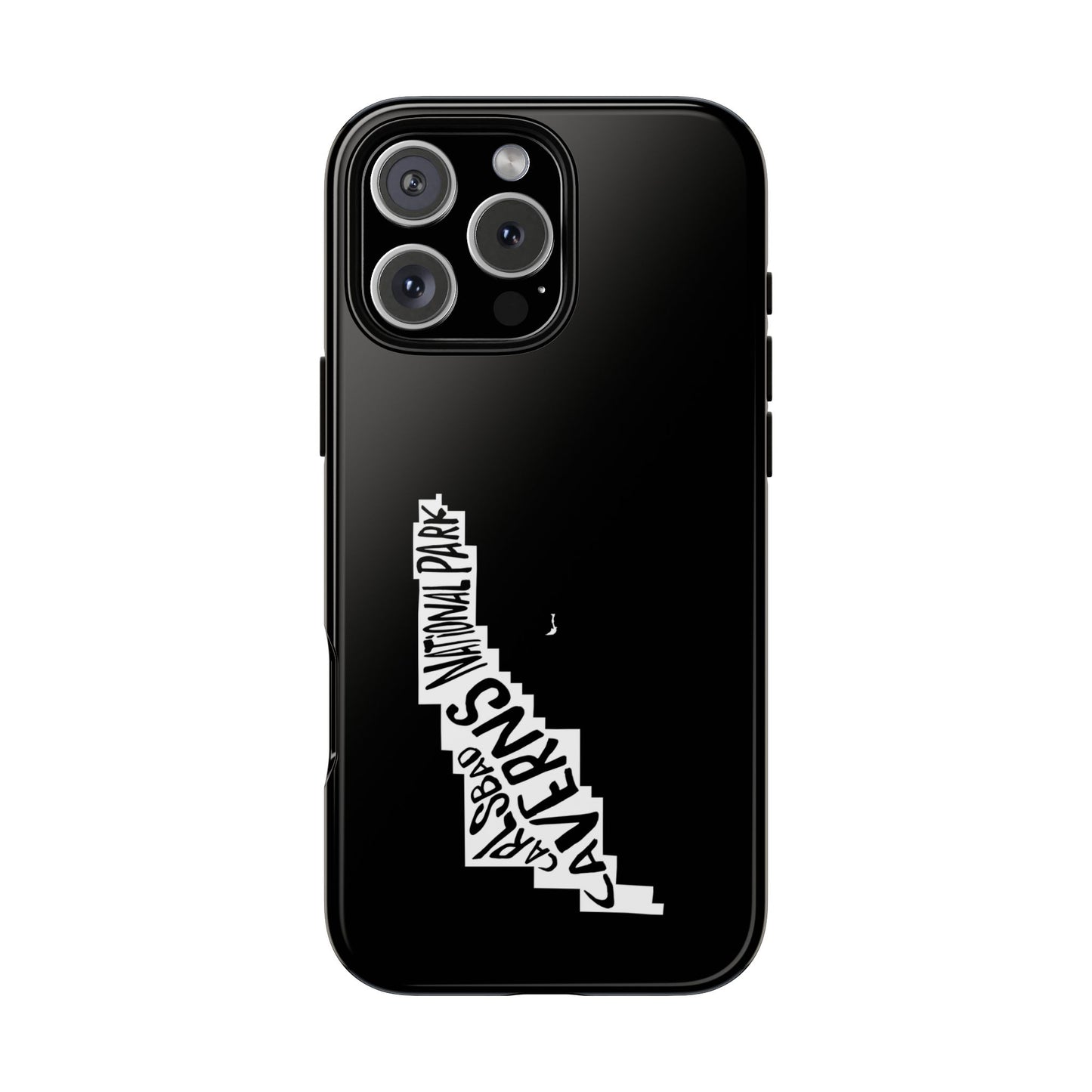 Carlsbad Caverns National Park Phone Case - Map Design