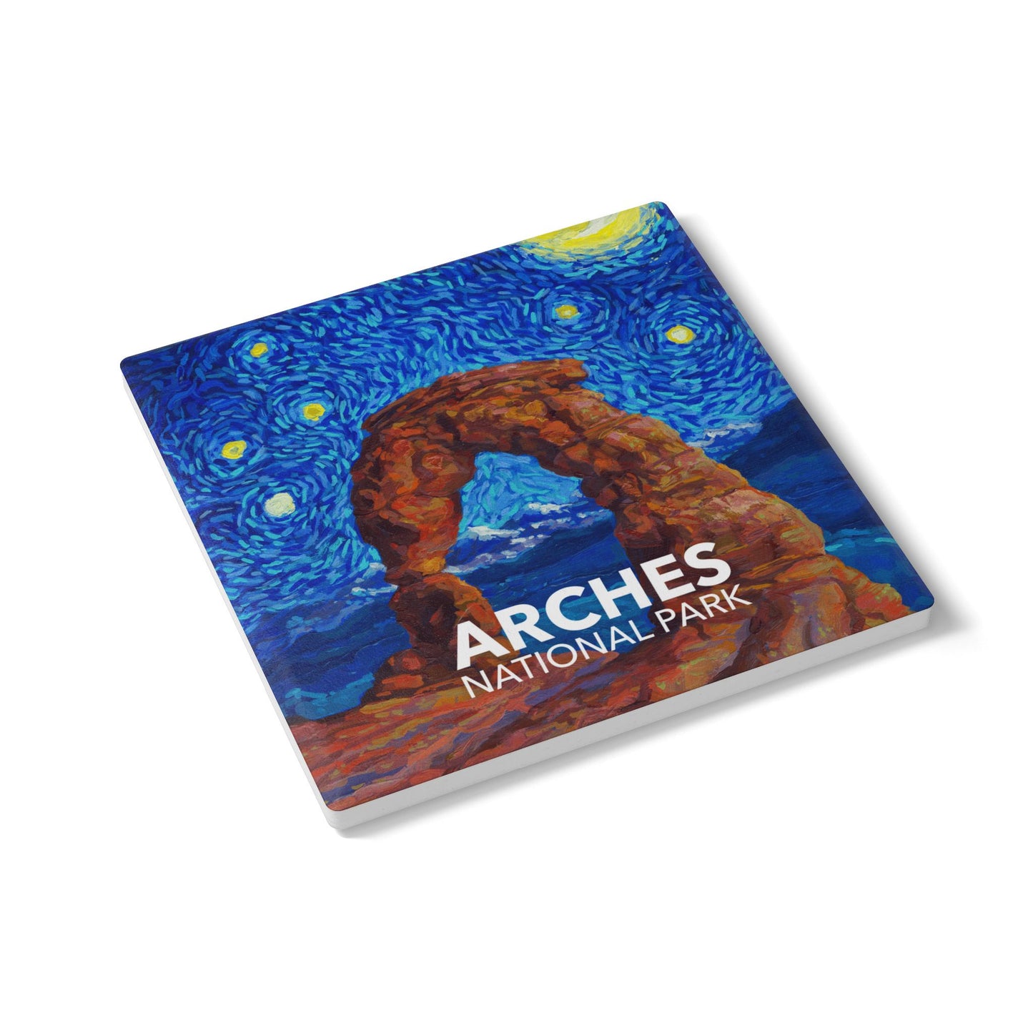 Arches National Park Coaster - The Starry Night