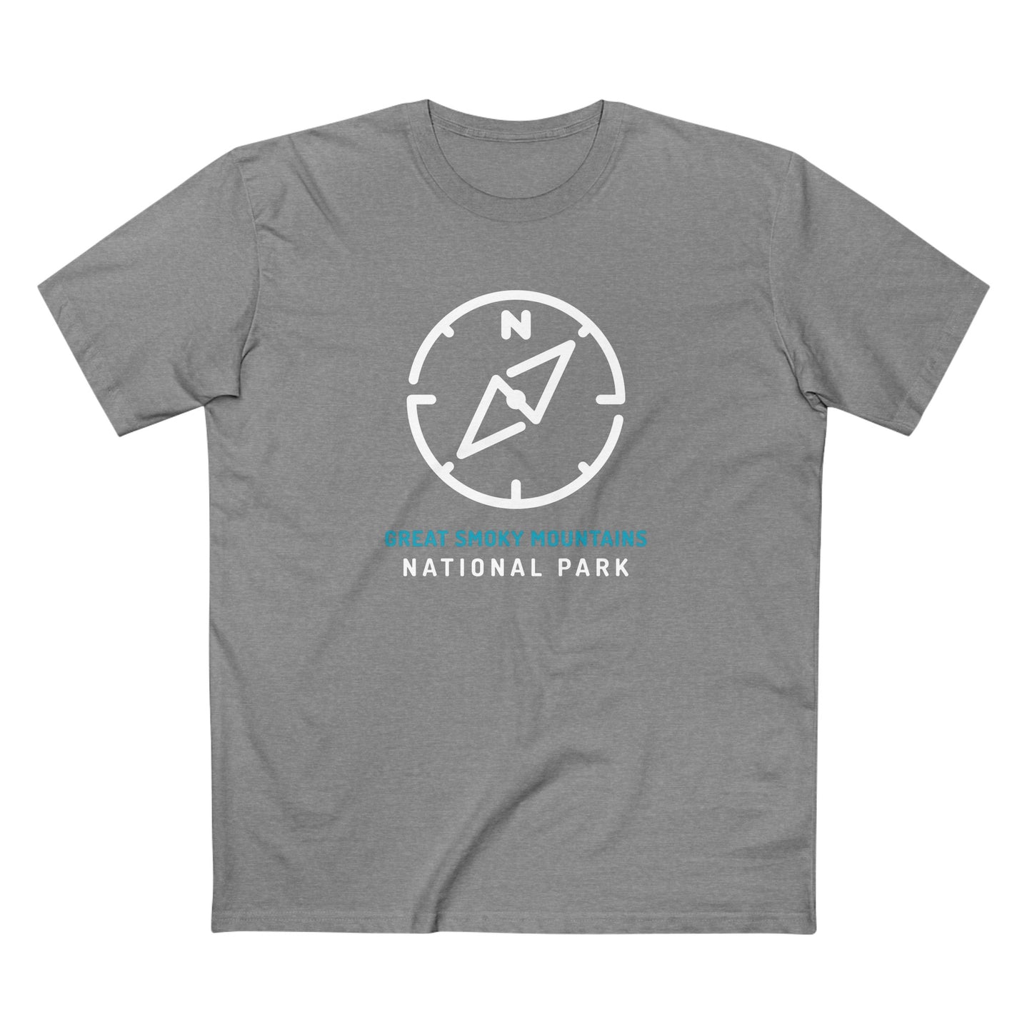 Great Smoky Mountains National Park T-Shirt Compass Design