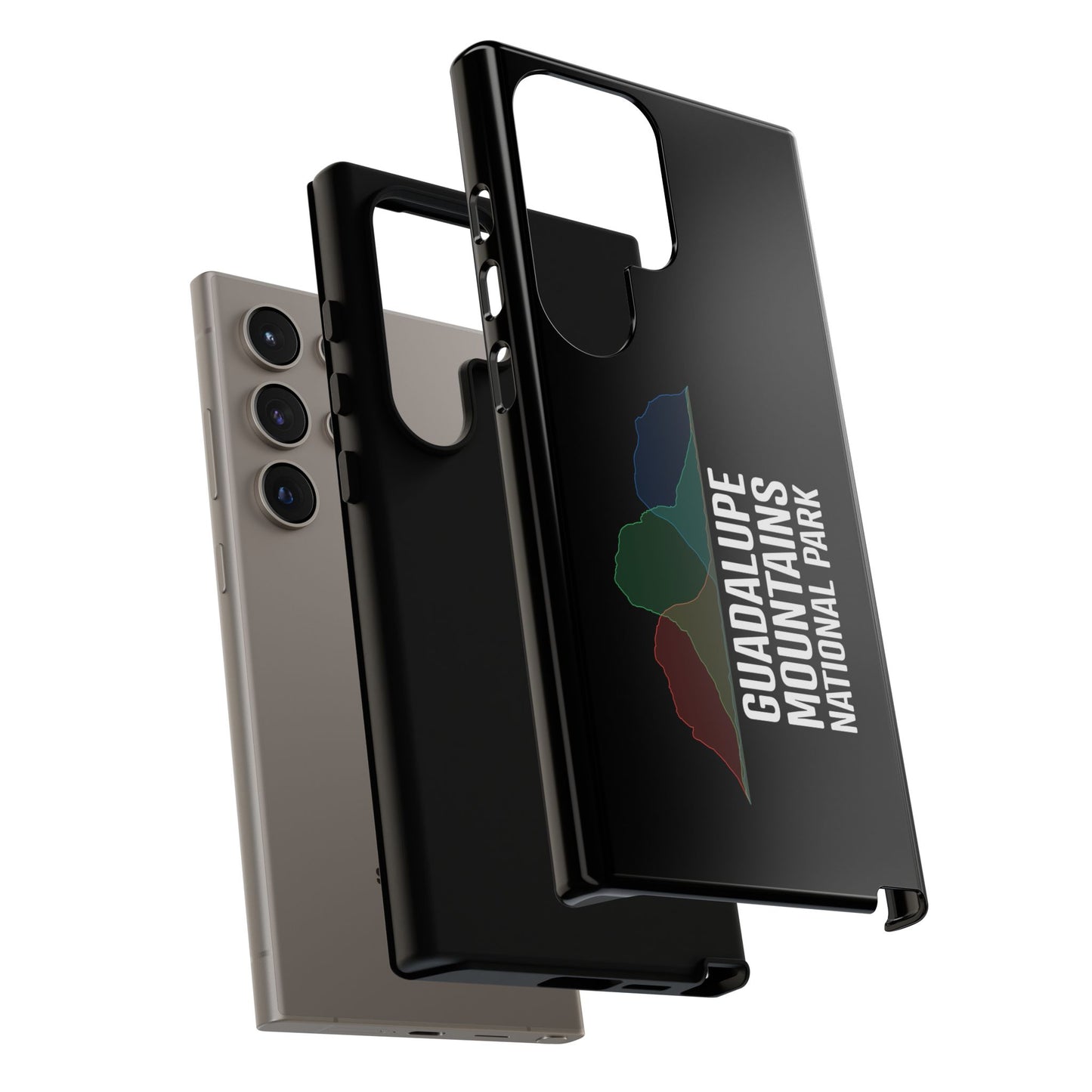 Guadalupe Mountains National Park Phone Case - Histogram Design