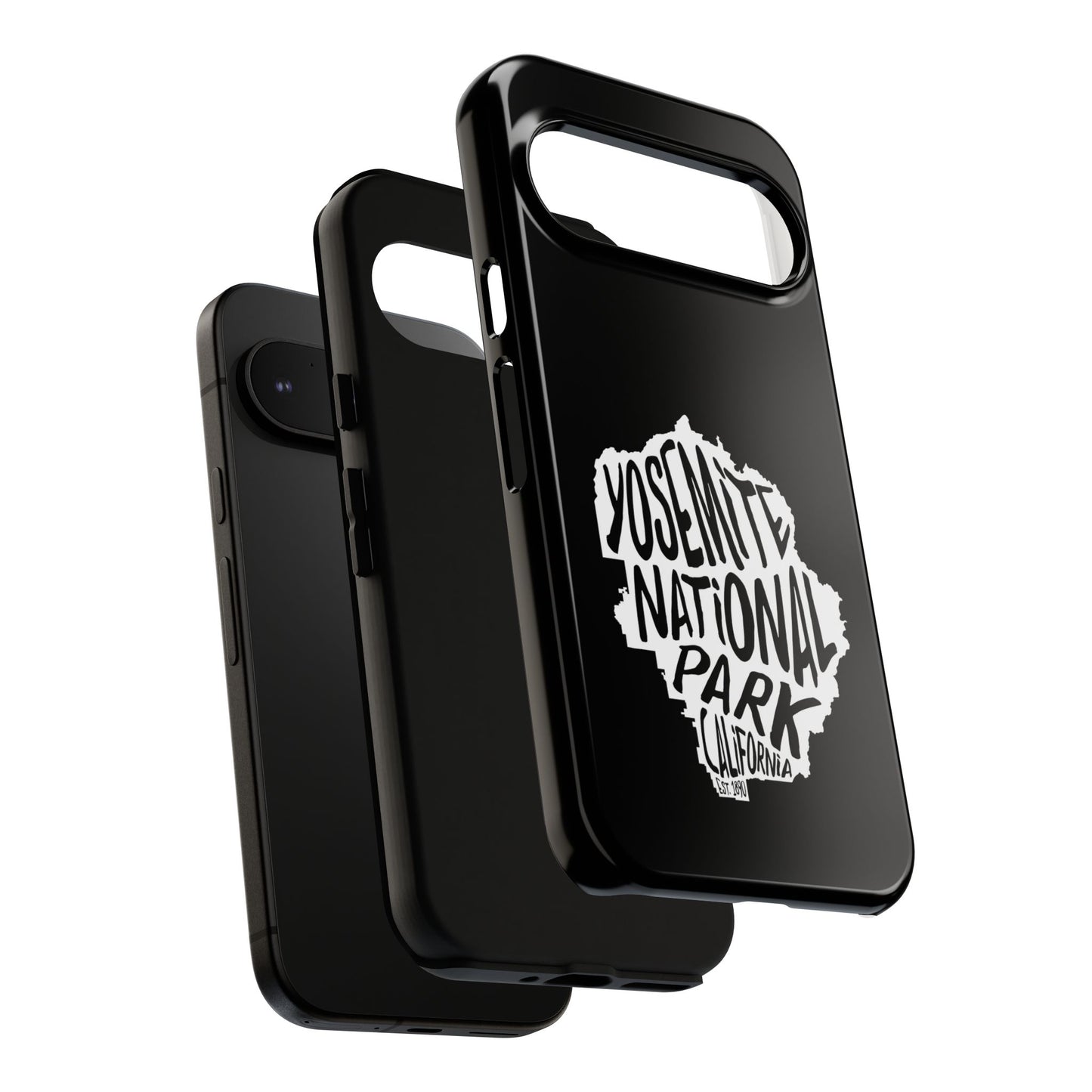 Yosemite National Park Phone Case - Map Design