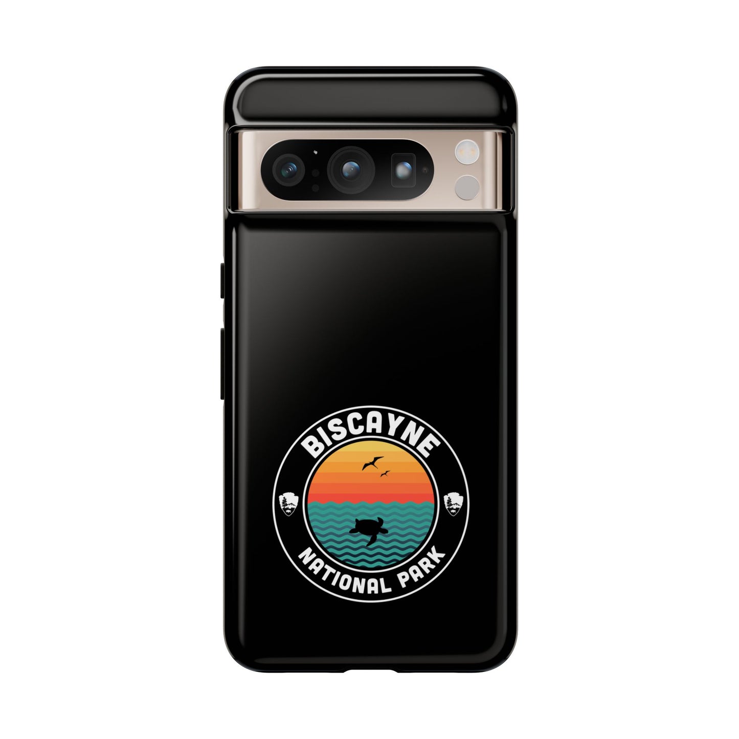 Biscayne National Park Phone Case - Round Emblem Design