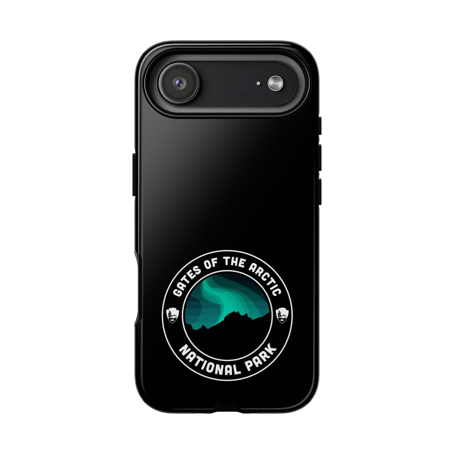 Gates of the Arctic National Park Phone Case - Round Emblem Design
