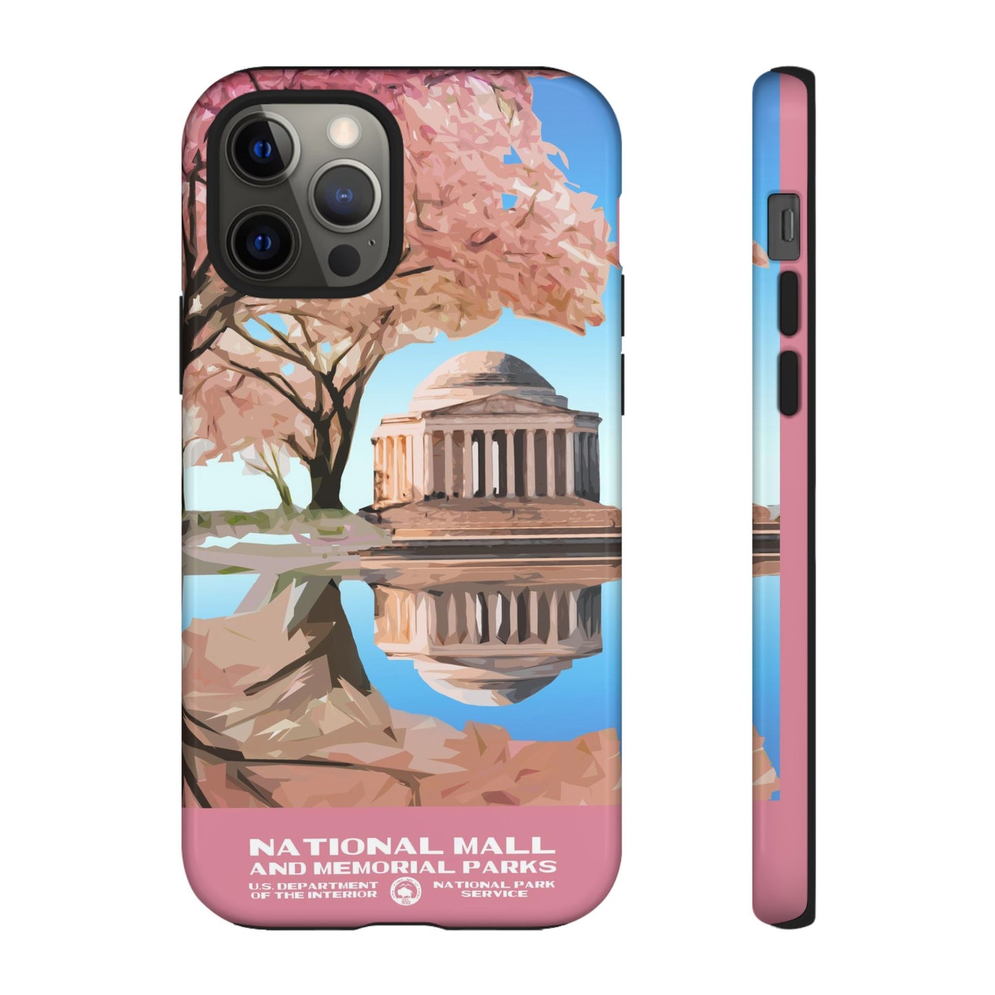 National Mall Washington DC WPA Phone Case