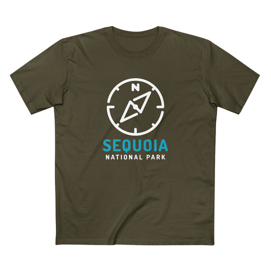 Sequoia National Park T-Shirt Compass Design