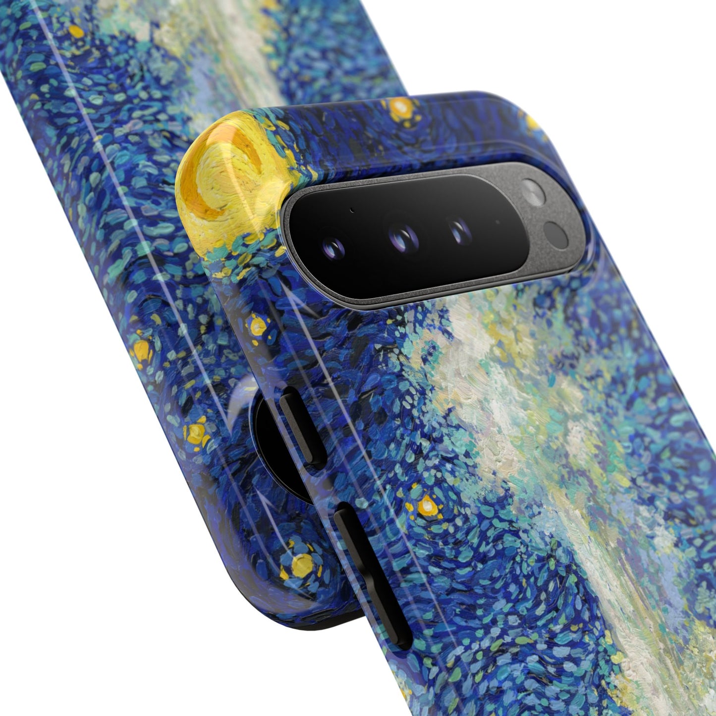 Yellowstone National Park Phone Case - Old Faithful Starry Night