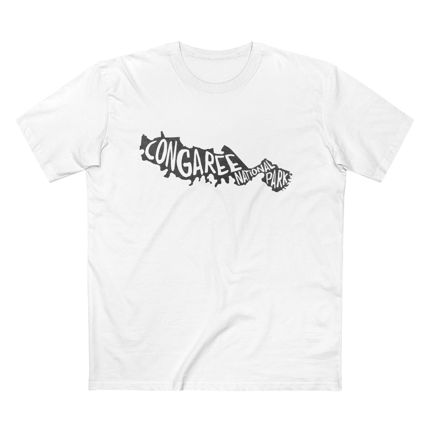 Congaree National Park T-Shirt - Map