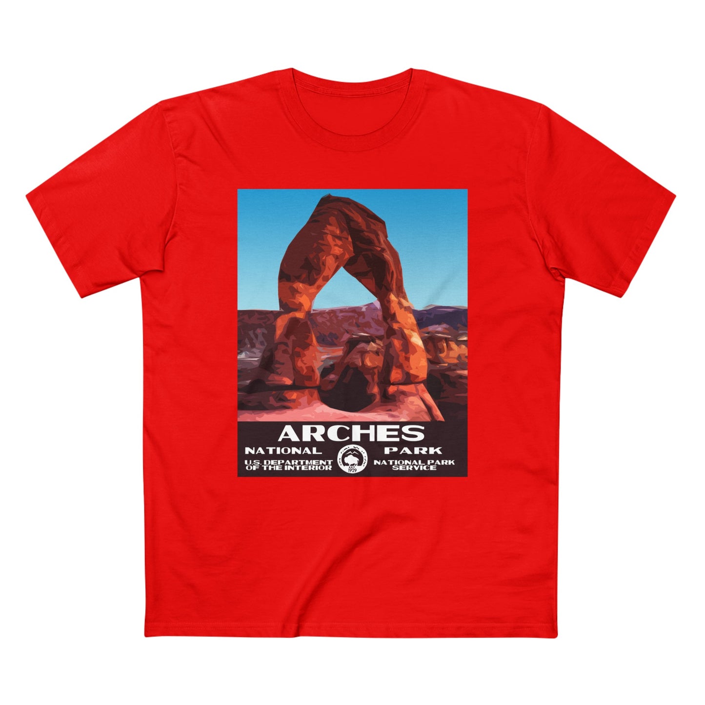 Arches Men's Cotton Crew T-Shirt