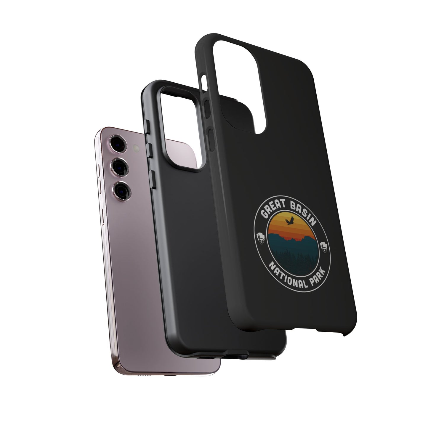 Great Basin National Park iPhone Case - Round Emblem Design