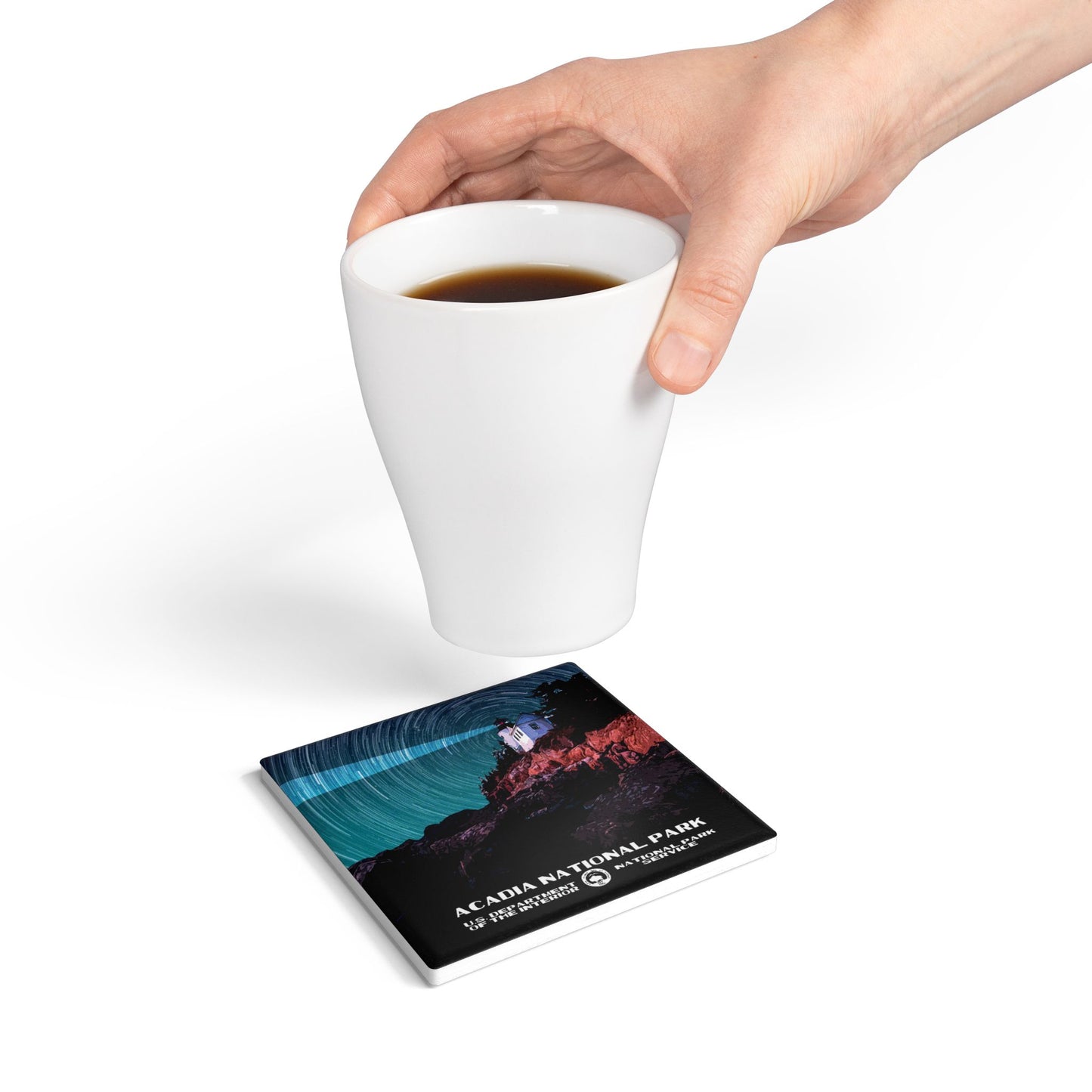 Acadia National Park Coaster - Bass Harbor WPA