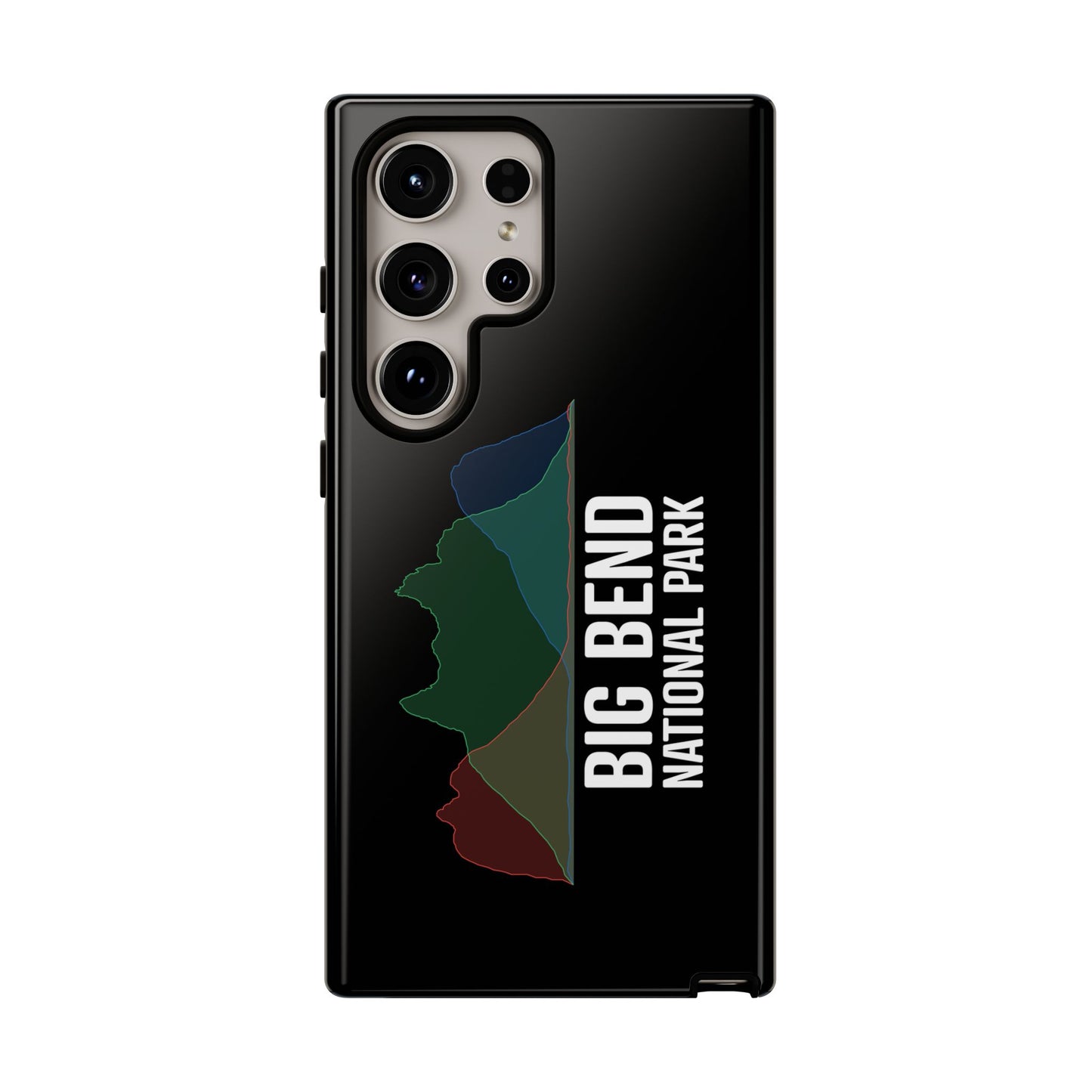 Big Bend National Park Phone Case - Histogram Design