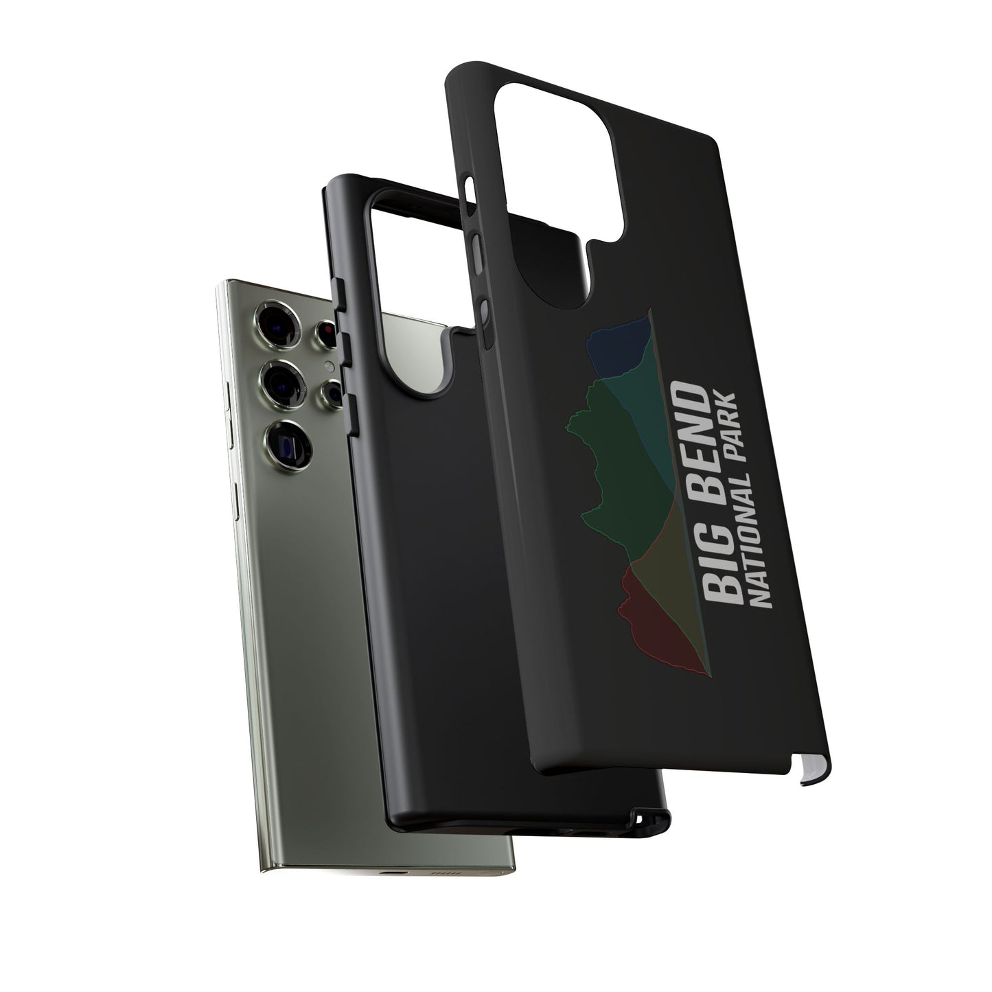 Big Bend National Park Phone Case - Histogram Design
