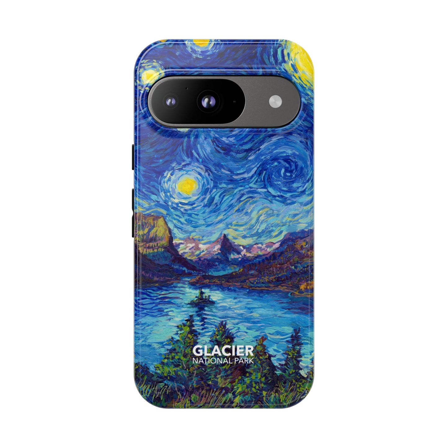 Glacier National Park Phone Case - Starry Night
