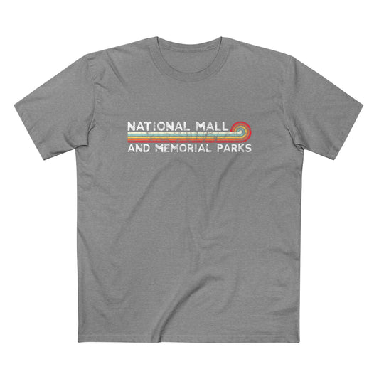 National Mall and Memorial Parks T-Shirt - Vintage Stretched Sunrise