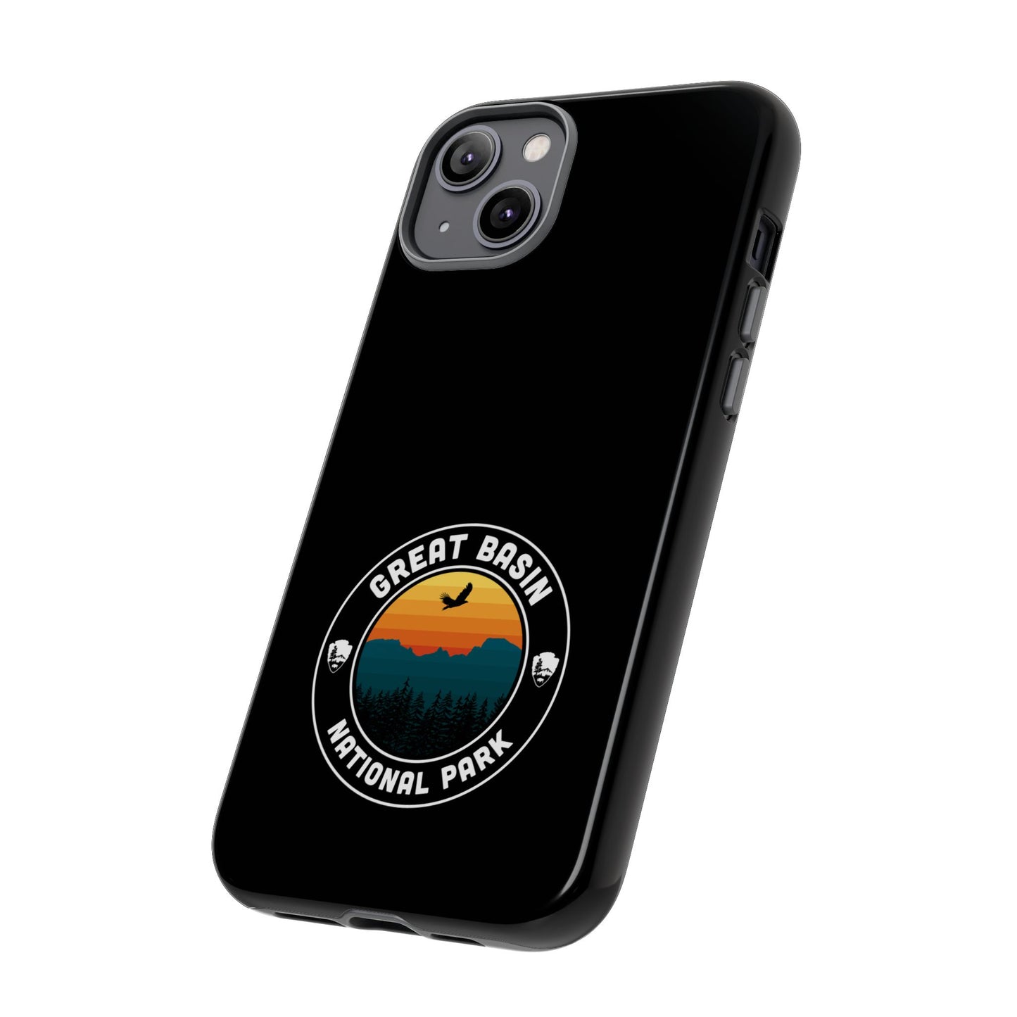 Great Basin National Park iPhone Case - Round Emblem Design