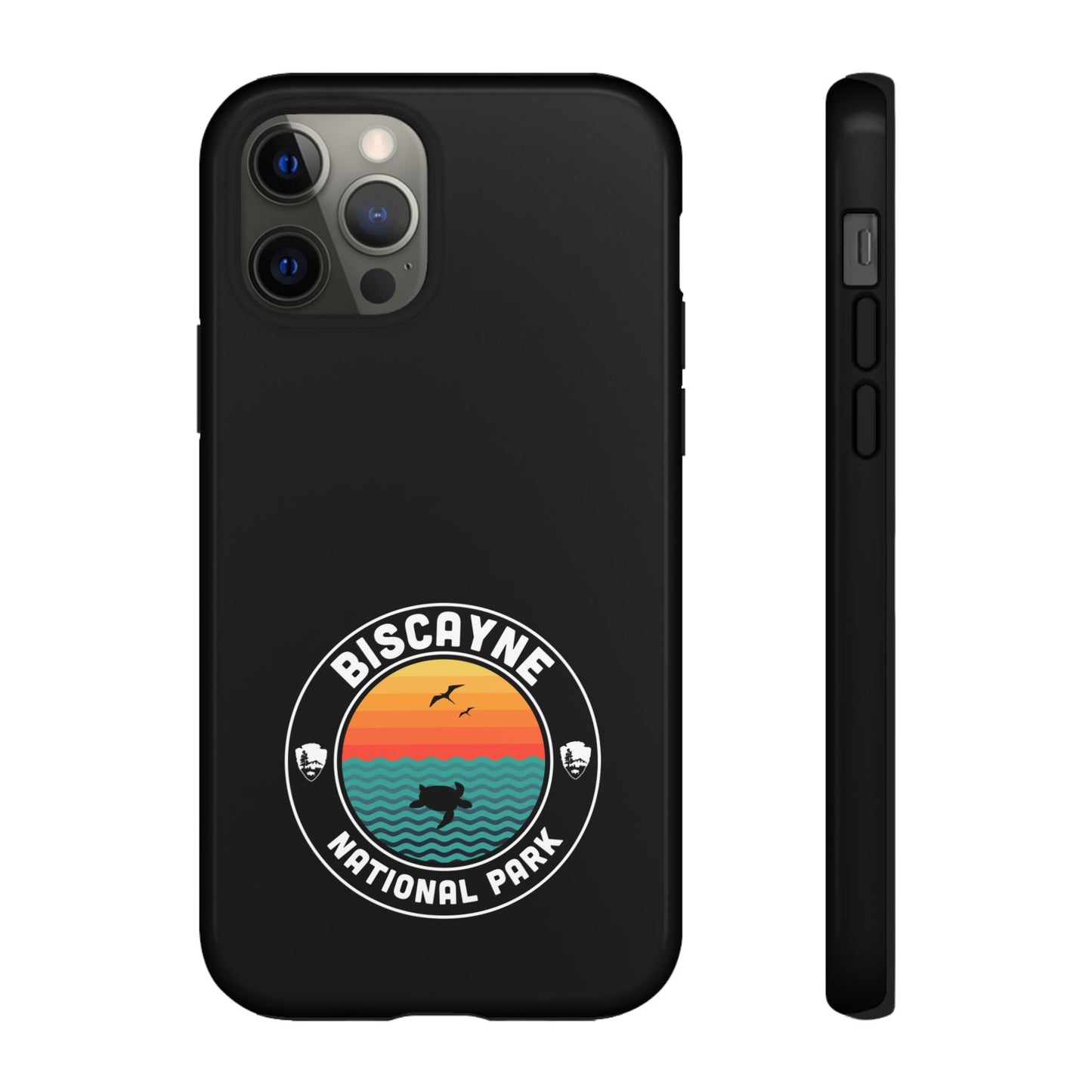 Biscayne National Park Phone Case - Round Emblem Design