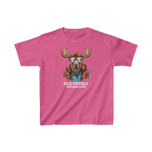 Isle Royale National Park Child T-Shirt - Cool Moose