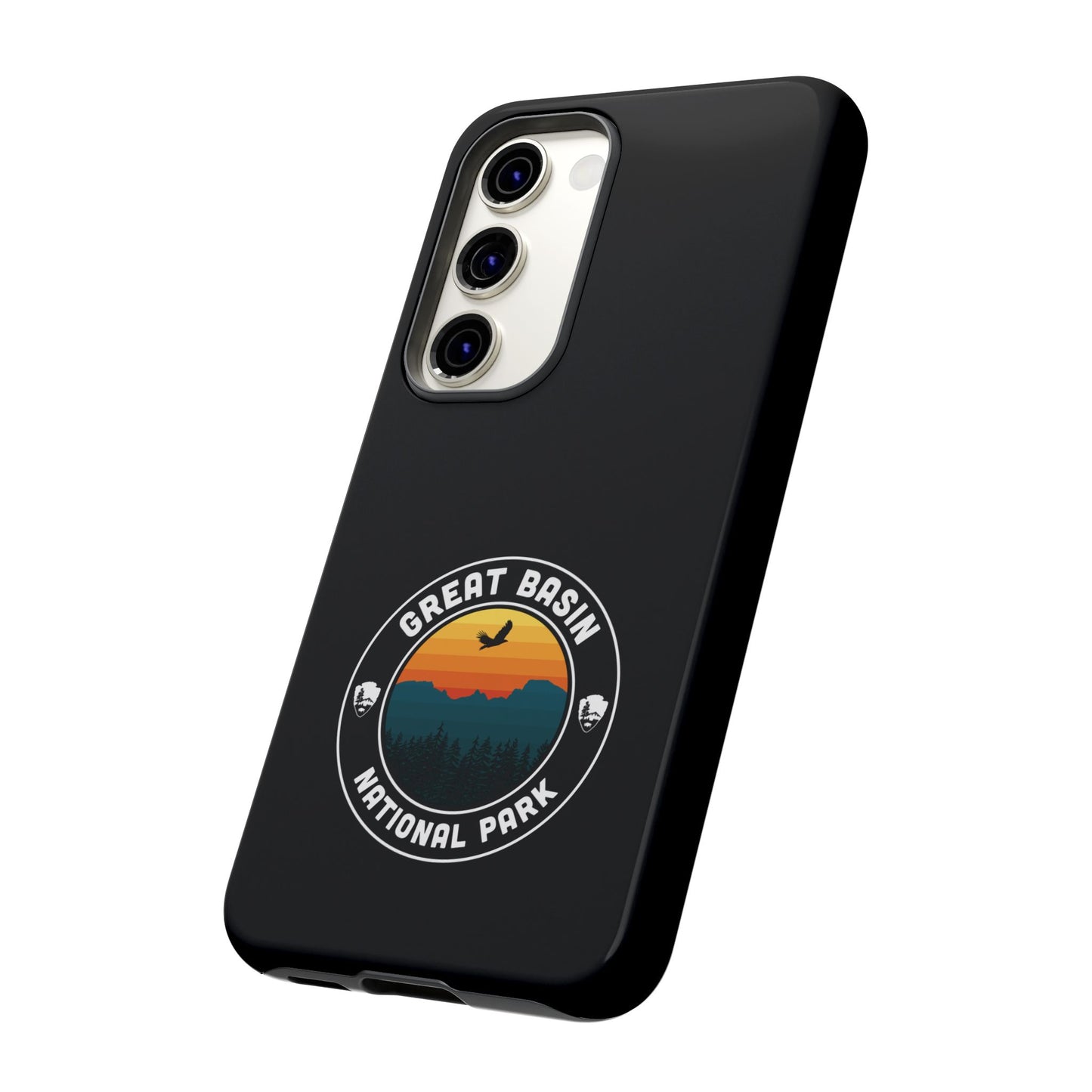 Great Basin National Park iPhone Case - Round Emblem Design